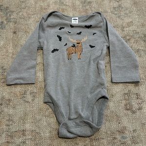 Halloween Moose onesie